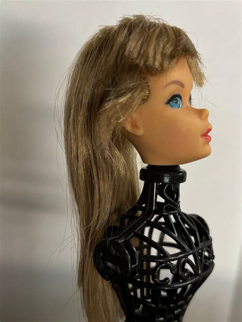 TNT Ash Blonde Barbie Head For Re Root No Face Nips Face Paint Coloring Look Good Issues