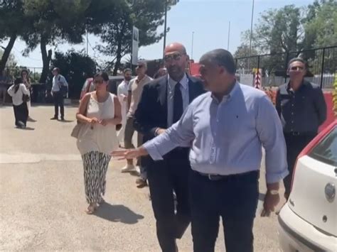 Il Neo Sindaco Di Bari Leccese Sul Cantiere Di Risanamento Quartiere