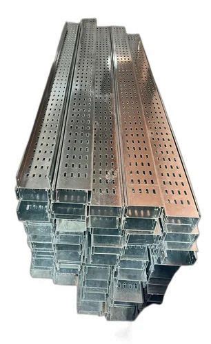 Galvanized Coating Stainless Steel Perforated Cable Tray Job Work At Rs