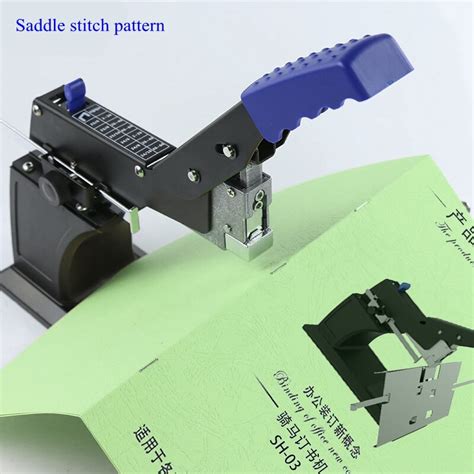 Saddle Stapler Large Heavy Saddle Stitch Binding Machine Center Seam