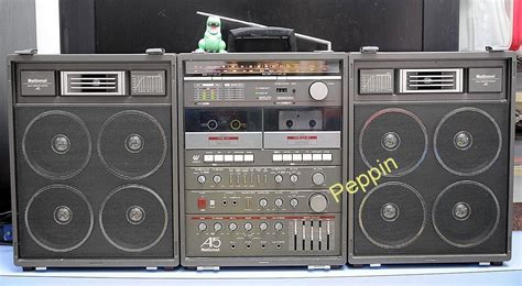 National Panasonic Rx A Vintage Boombox Ghettoblaster Monster Car