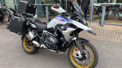 Bmw R Gs Rallye Te Multi Coloured Walk Around With Engine