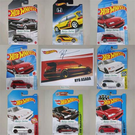 Honda Hot Wheels Hotwheels Ef Hw City Hw