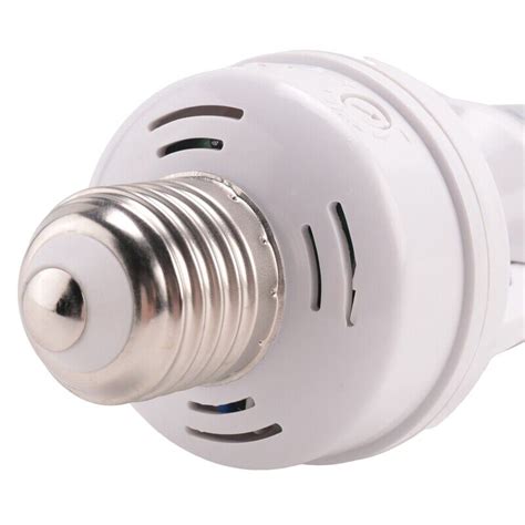 3x E27 Led 220v Screw Light Bulb Holder Led Pir Infrared Motion Sensor