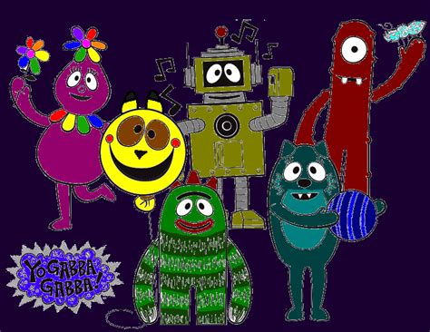 Vintage Yo Gabba Gabba Gang By Festersfunhousefan On Deviantart