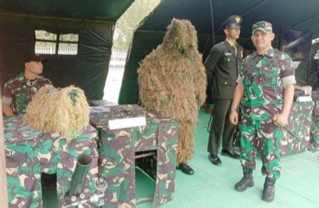 Meriahkan HUT TNI Ke 77 Kodim 1307 Poso Bersama Yonif 714 SM Gelar