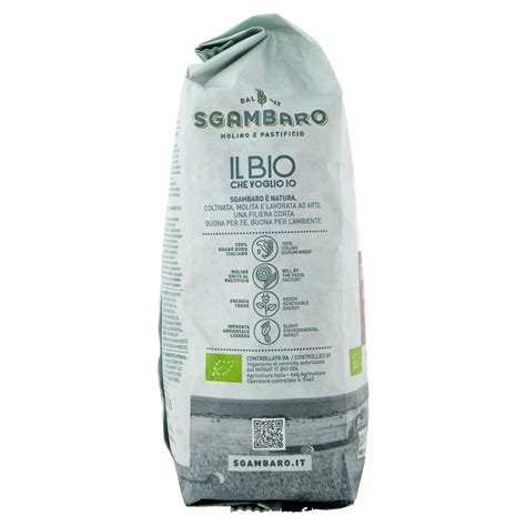 Pasta Penne Rigate Integrali BIO 500g Sgambaro DAmbros Ipermercato