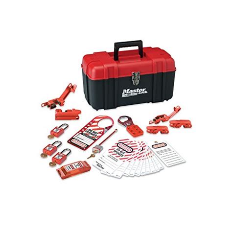 Master Lock Lockout Tagout Kit, Electrical Lockout Kit with ...