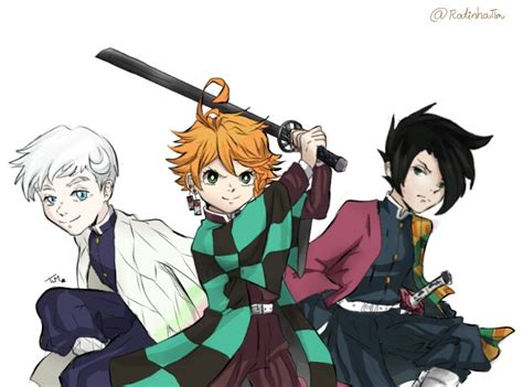 Kimetsu No Yaiba X Hxh X The Promised Neverland In