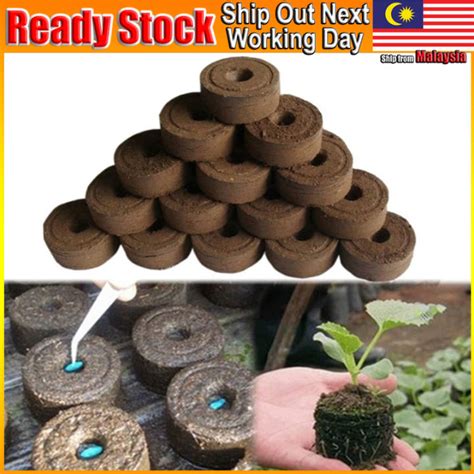 Jiffy Peat Pellet Pallet Seed Starting Plugs Seedling Soil Block