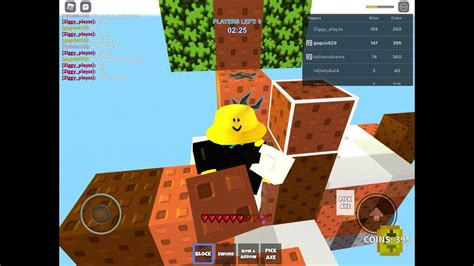 Roblox Skywars With New Friends YouTube