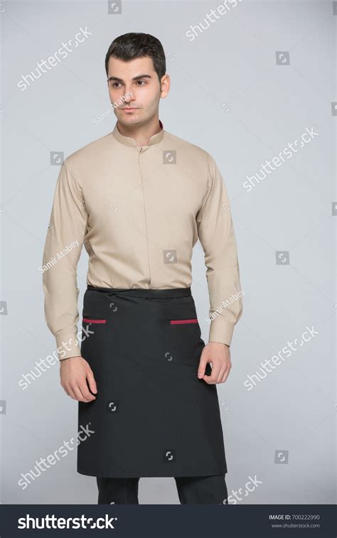 Waiter Uniforms Portrait Waiter Uniform On Stock Photo 700222990 ...