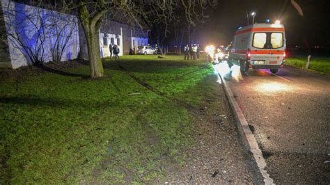 FOTOS Heidelberg Eppelheim Vollsperrung nach Unfall auf Grenzhöfer