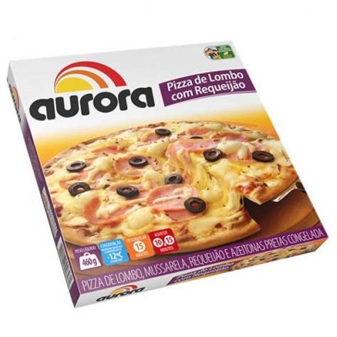 Pizza Lombo Requeijao Aurora X Grs Jumbo Alimentos