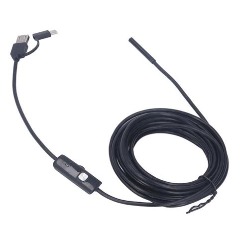 JIE Caméra Endoscopique Conduit Endoscope Tête Endoscope Caméra Pc Usb