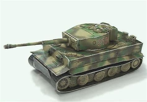 Tiger I Papercraft Tank Papercraft Paradise PaperCrafts Paper