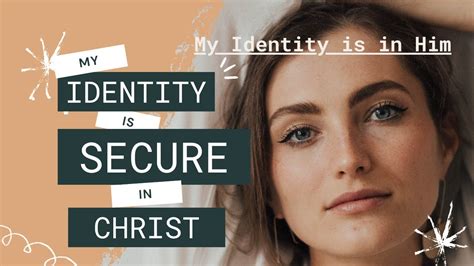 In Christ My Identity Is In Him Video Affirmations Encouragement For