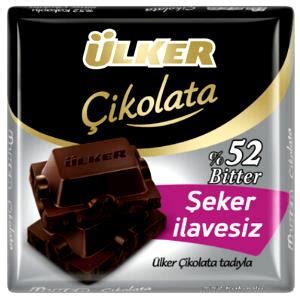 100 g Şeker İlavesiz 52 Bitter Çikolata Kaç Kalori kackalori tr