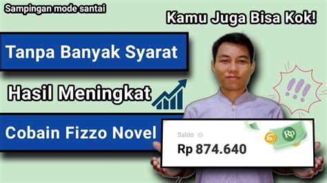 Cara Mendapatkan Uang Dari Aplikasi Fizzo Novel Dengan Cepat YouTube