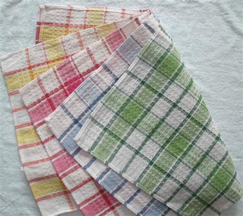 organic cotton twill dish kitchen linen plain tea towel