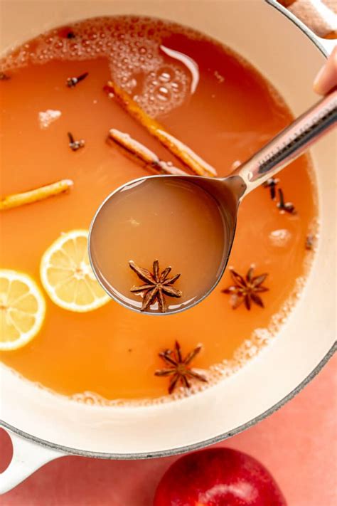 Hot Spiced Apple Cider Recipe Fed Fit