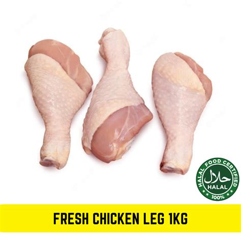 Fresh Chicken Leg 1kg Kiasu Mart