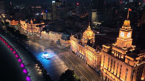 上海疫情城市空荡夜景3840x2160高清视频素材下载编号8044488实拍视频光厂vj师网