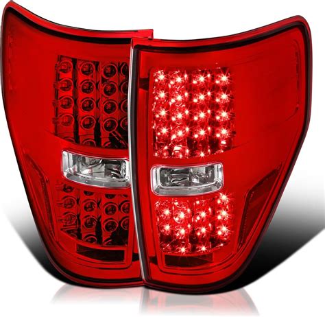 Amazon Spec D Tuning LED Brake Lamps Rear Black Tail Lights