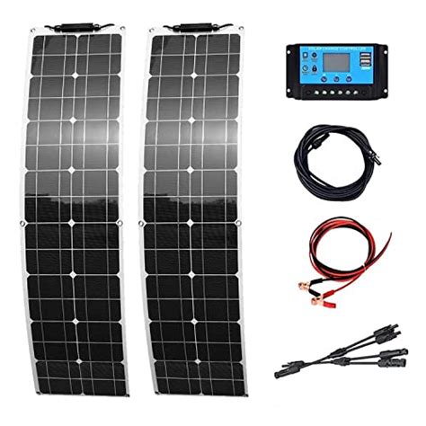 FLP 400W 12V Portable Bendable Solar Panel Battery Charger Kit ...