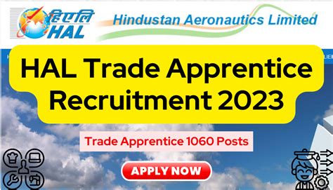 HAL Trade Apprentice Recruitment 2023 1060 Posts Apply Now