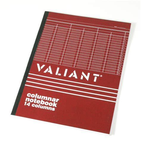 Valiant Columnar Notebook Biggest Online Office Supplies Store