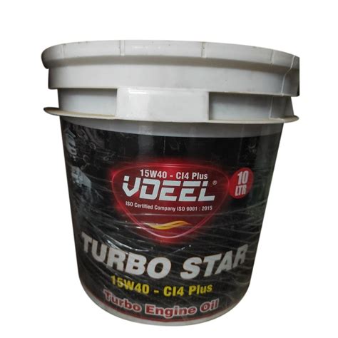 Automotive Synthetic Technology 10 L Vdeel Turbo Star Engine Oil Model