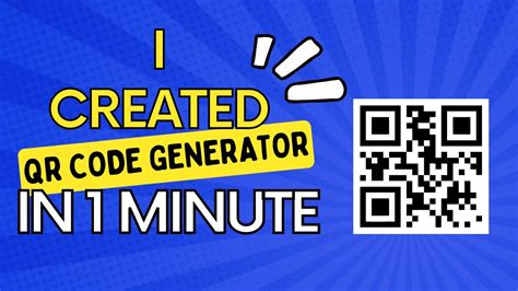 Create Your Own Qr Code Generate Qr Codes Youtube