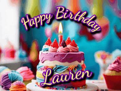 Happy Birthday Lauren GIF 25