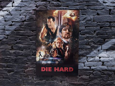 Die Hard Movie Poster Movie/show Poster Wall Art Printed & Shipped Wall ...