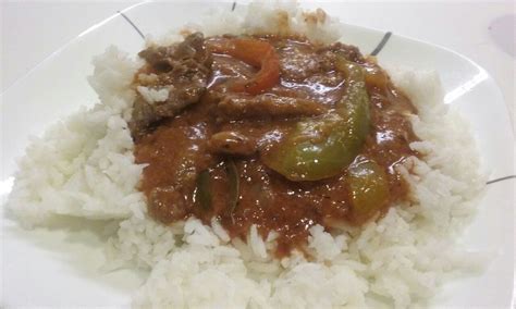 Pepper Steak Over Rice Pepper Steak Stuffed Peppers Food