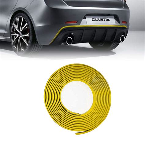 Buy 4R Quattroerre ItQuattroerre Yellow Profile Sticker Dam Bumper Rear