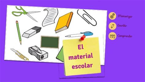 El Material Escolar