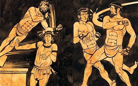 Ancient Greek Olympics Boxing