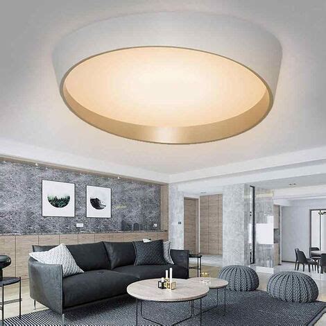 Plafoniera A Led Watt Lampada Moderno Da Soffitto Rotonda Irregolare