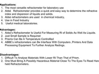 Abbe'S Instrumentation | PPT