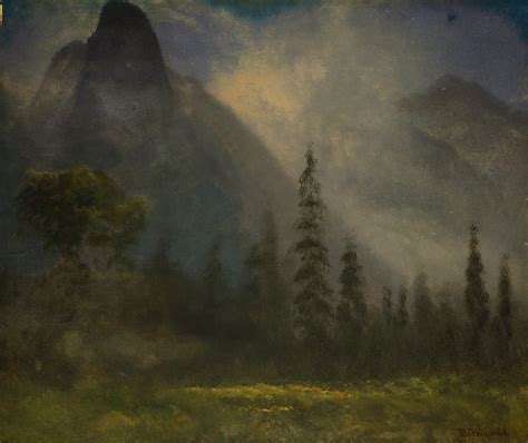 Yosemite Valley by Albert Bierstadt - Artvee