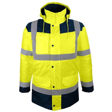 Parka Haute Visibilit Fluo En