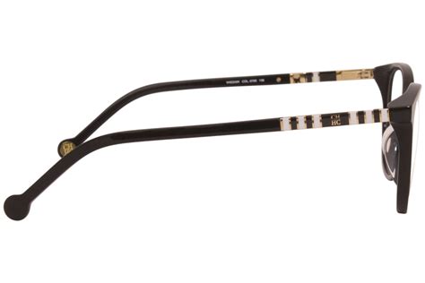 Carolina Herrera Eyeglasses Vhe839k 0700 Black White 53 16 135mm