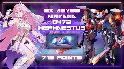 HI3 GLB EX Abyss Nirvana 472D Heph Freeze 719 Points HoH S0 JK