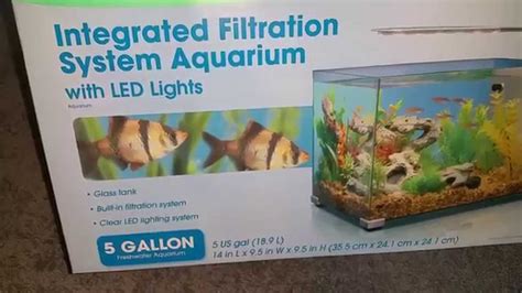 Top Fin 5 Gallon Aquarium