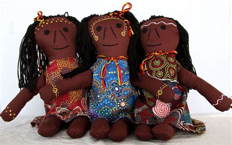 Australian Aboriginal Women Handmade Aboriginal Doll Aboriginal Woman