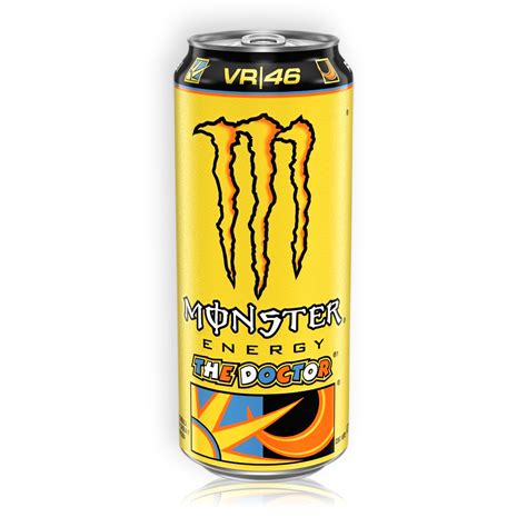 MONSTER ENERGY VR 46 THE DOCTOR CÍTRICO REFRESCANTE LATA PACK X24U