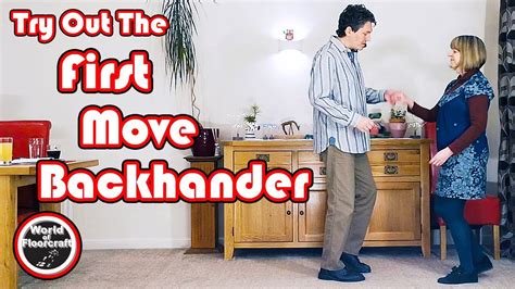 Intermediate Modern Jive First Move Backhander Youtube