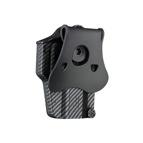 Amomax Airsoft Carbon Fibre Universal Pre Fit Holster Lh